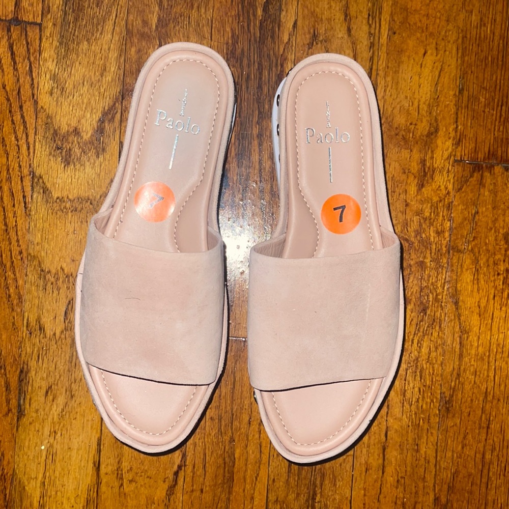 Nude Paola Platform Sandals